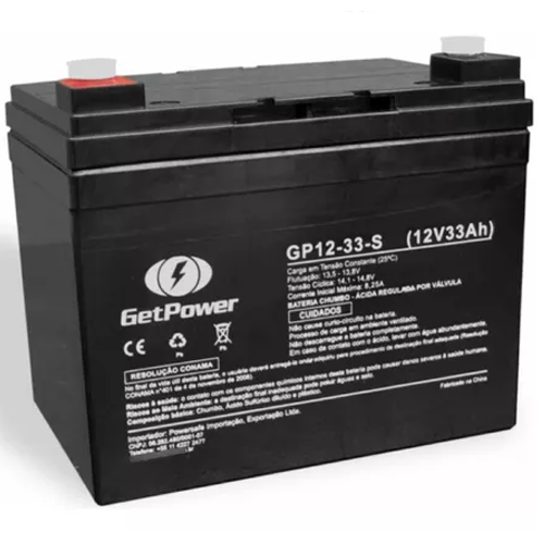 Bateria Estacionária (AGM) VRLA 12V -33Ah