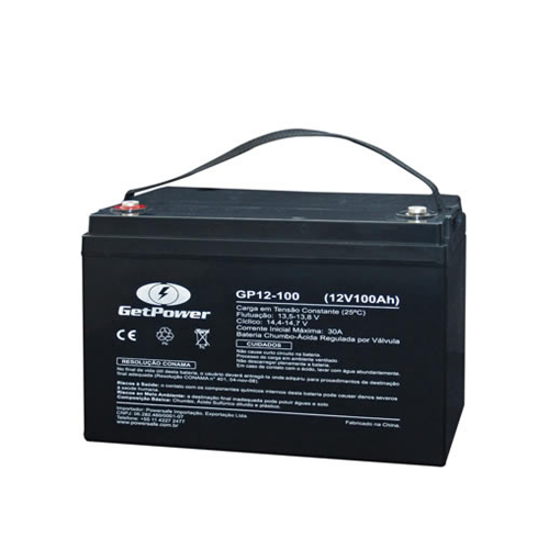 Bateria Estacionária VRLA ( AGM ) GetPower 12V 100Ah GP12 100