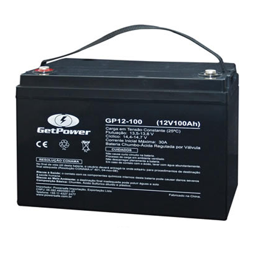 Bateria GetPower 12V 100ah – Acesso Frontal